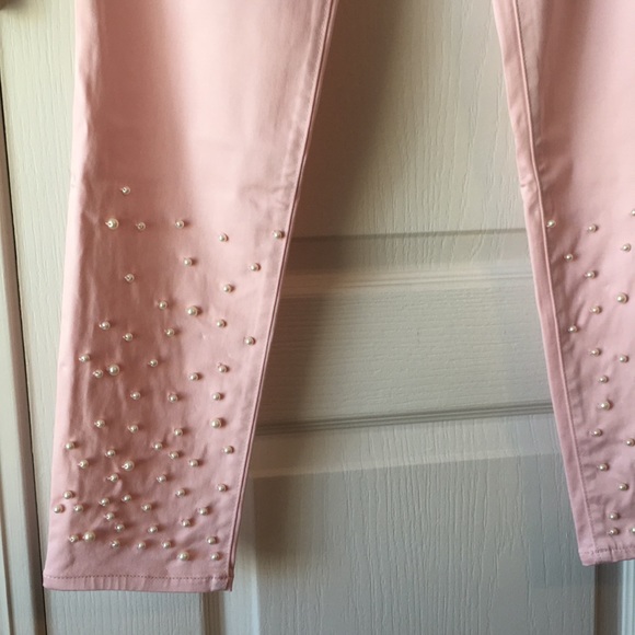 Lilly Pulitzer Pink & Pearls Ankle Pants - Picture 2 of 4